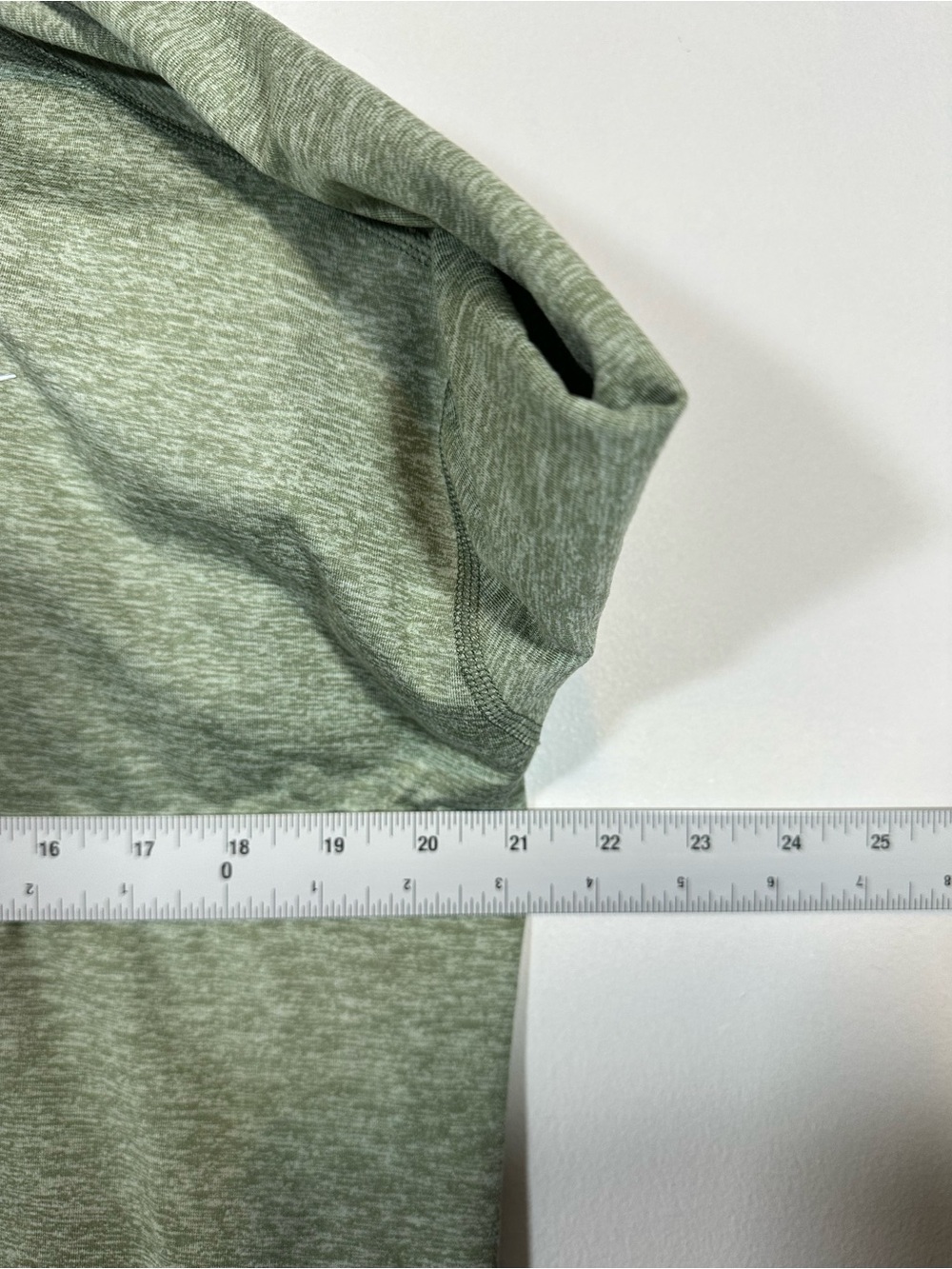 Nike Running Dri-FIT Track Top 1/4 Zip Size M Sage Green Athletic Sportswear - Picture 5 of 11